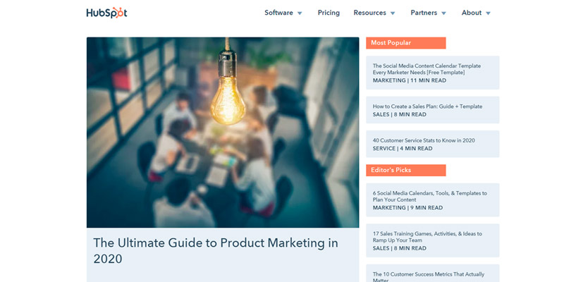 hubspot marketing blog