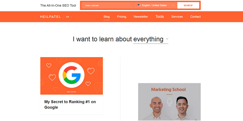 neilpatel digital marketing blogs